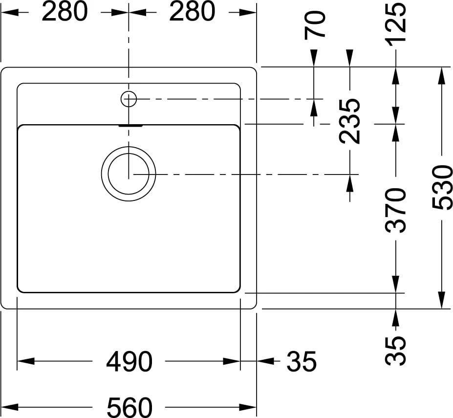 Plautuvė Franke Sirius SID 610-53 Carbon 114.0368.467