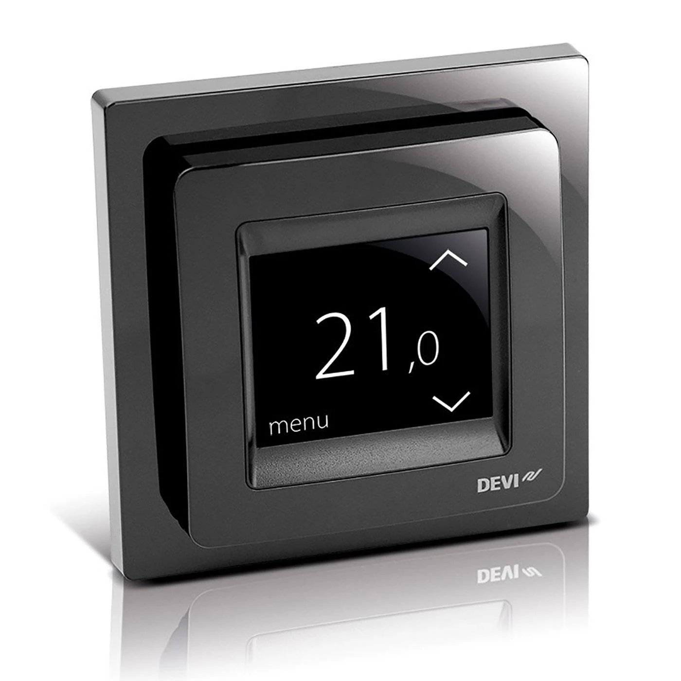 Danfoss Termostatas Devi Devireg, Touch, juoda