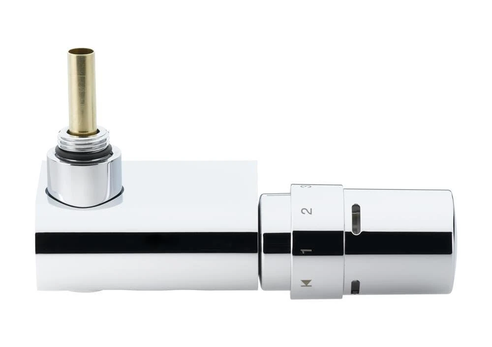 Termostatinis elementas Danfoss VHX, RTX Mono kampinis, chromuotas