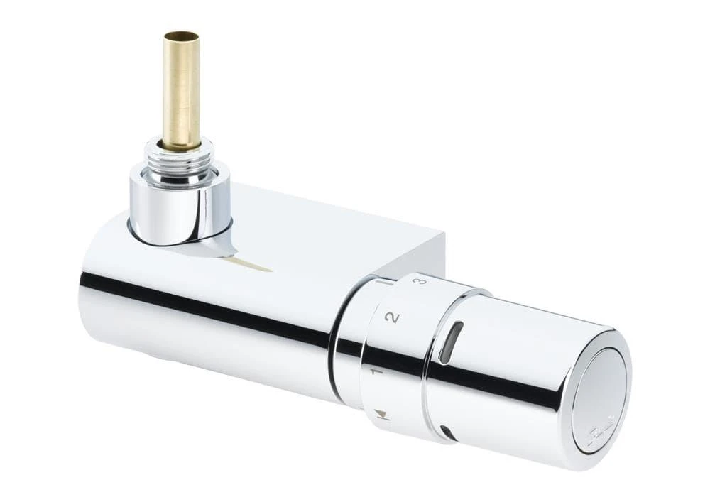 Termostatinis elementas Danfoss VHX, RTX Mono kampinis, chromuotas
