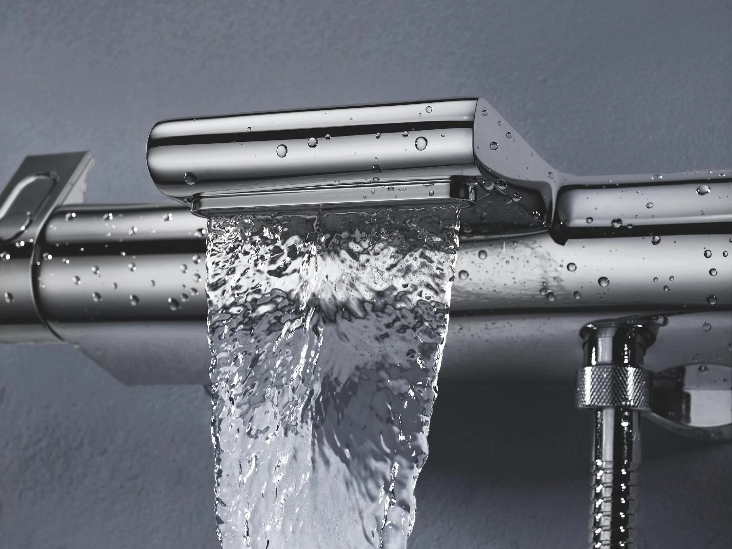 Termostatinis vonios maišytuvas Grohe, Grohtherm 2000 su lentynėle