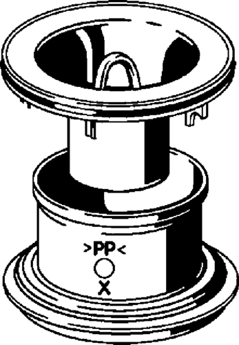 Uždoris trapui Viega Advantix d100, šlapias