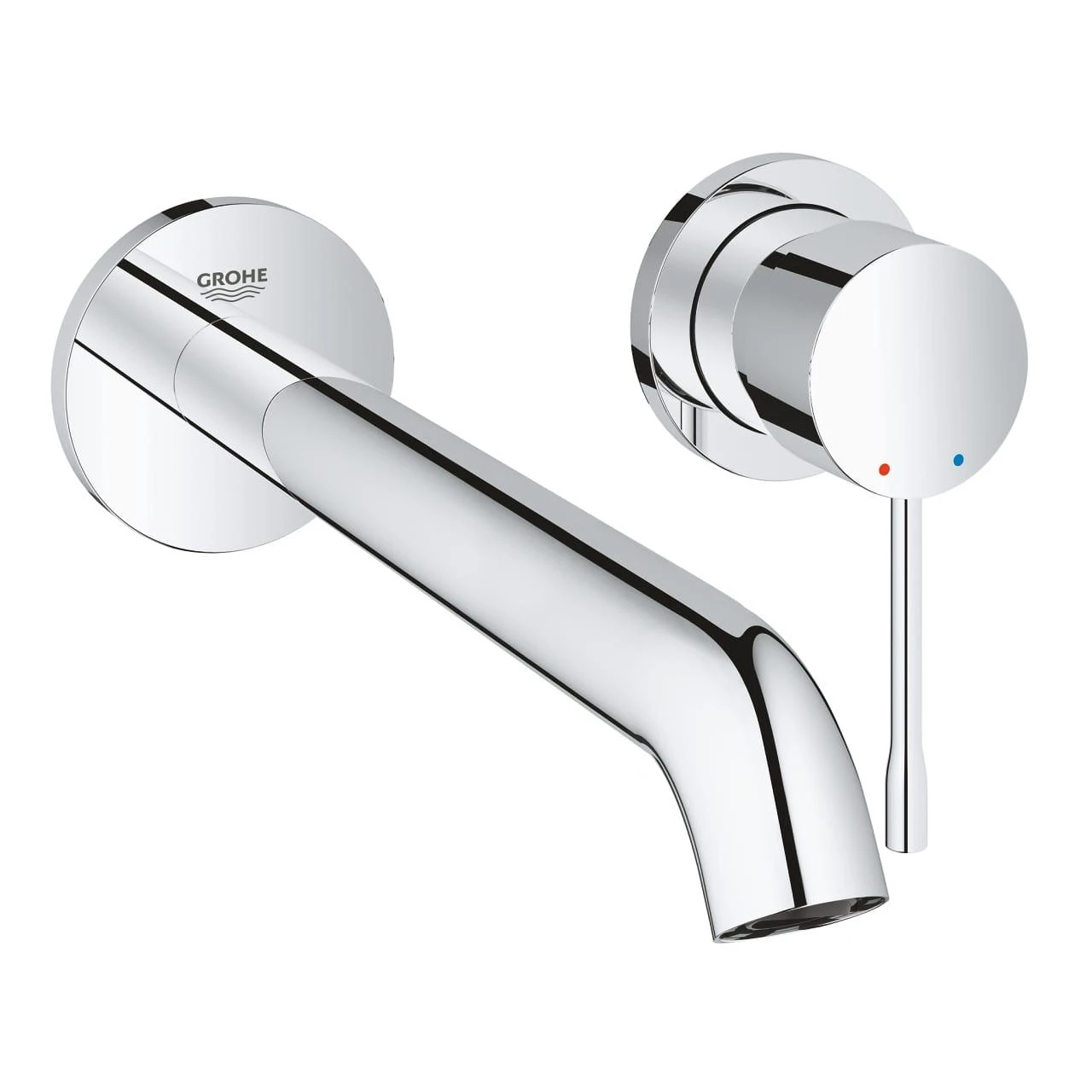 Grohe Virštinkinė praustuvo maišytuvo dalis, snapas 230mm, Essence, chromas 19967001
