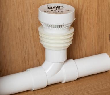 Vidaus kanalizacijos alsuoklis Wavin, Mini Vent d32-50