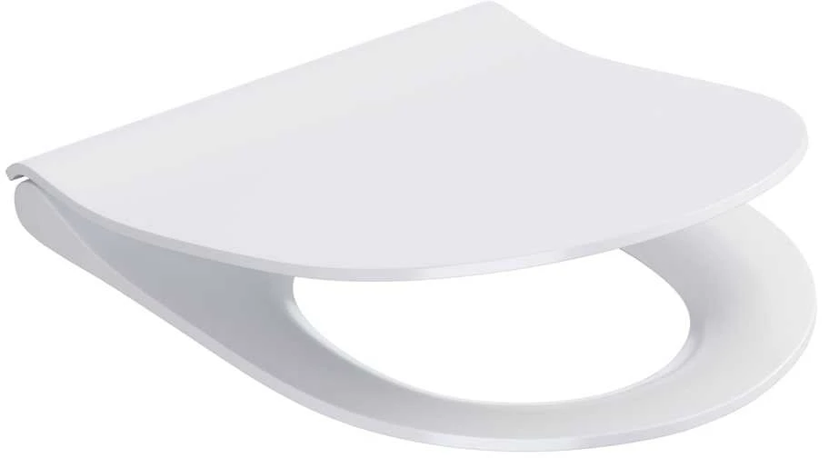 WC dangtis Cersanit, ZEN Oval City (Urban Harmony/Street Fusion Slim) lėtai nusileidžiantis, lengvai nuimamas