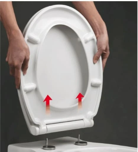 WC dangtis SIKO EASY, lėto nusileidimo