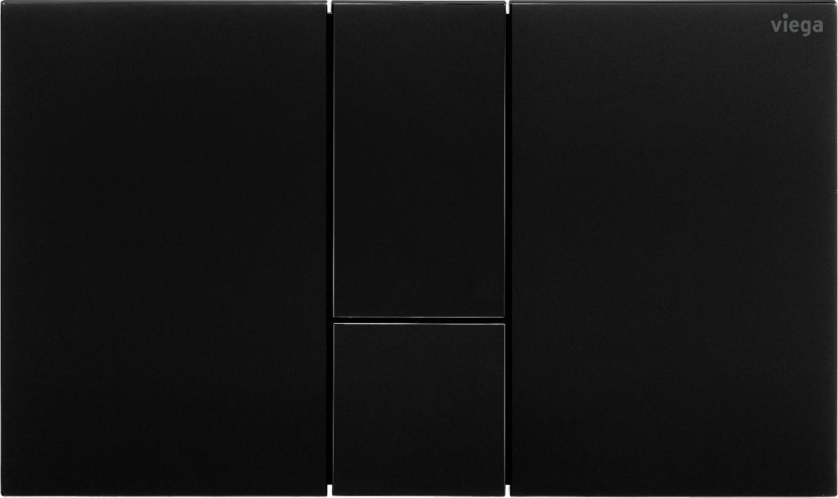 WC klavišas Viega Prevista, Visign For Style 24, ryškiai juoda
