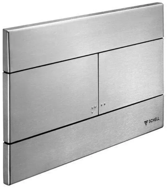 Schell taustiņš duo, 255x150 mm, nerūsējošais tērauds