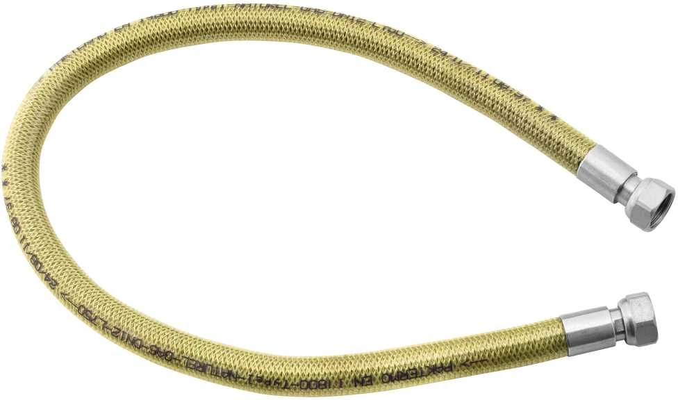 Plieninė dengta žarnelė dujoms su PVC Ferro, tiesi, 2 m