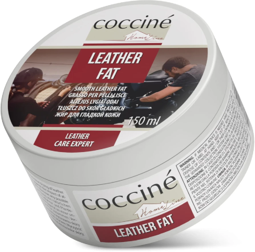 Apsauginiai riebalai lygiai odai – Coccine Leather Fat