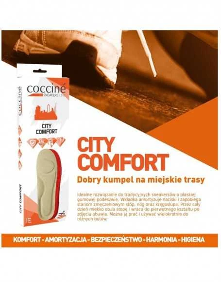 Atminties putų vidpadžiai laisvalaikio sportbačiams ir kasdienei avalynei – Coccine City Comfort, 1 pora