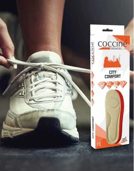 Atminties putų vidpadžiai laisvalaikio sportbačiams ir kasdienei avalynei – Coccine City Comfort, 1 pora