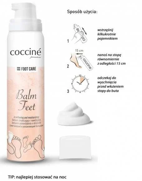 Coccine Coccine Balm Feet 100 ml 55/602/100C/V1