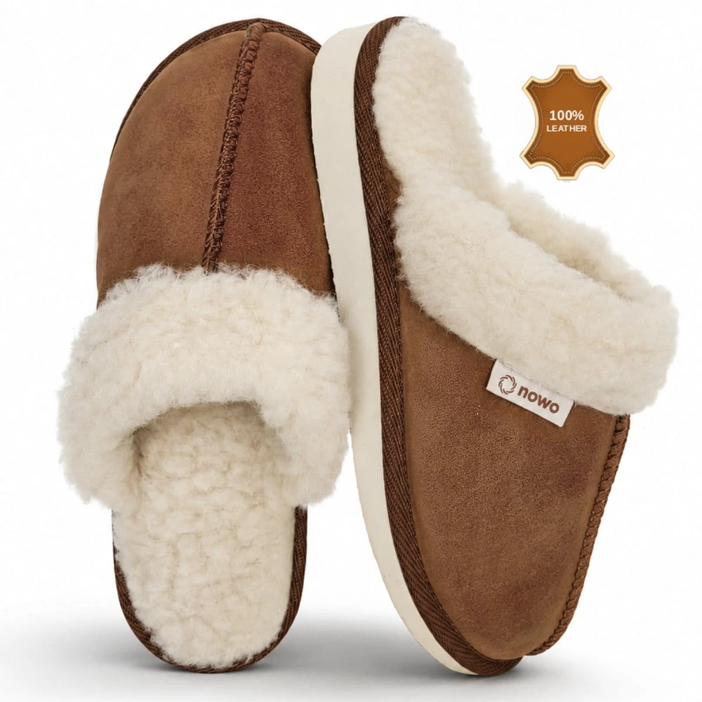 Kinkekomplekt 3 ühes: Nowo® lambavillaga sussid, Vincent Creation® villased sokid ja Coccine® meriinovillast sisetallad