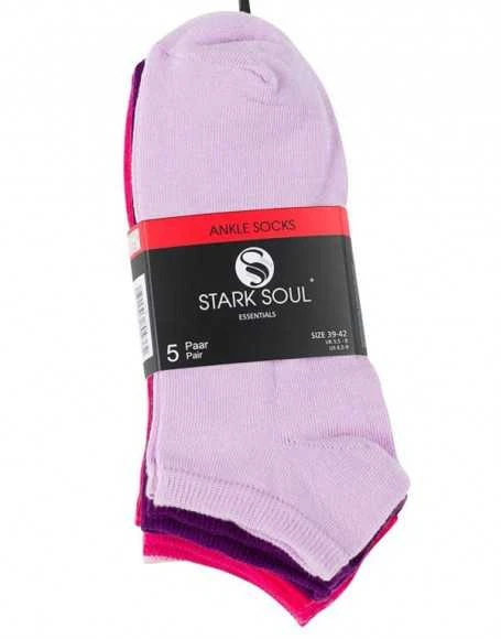 Medvilninės žemos kojinės Stark Soul, 5 poros