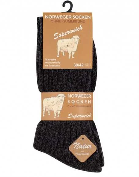 Norvegiškos vilnonės vyriškos kojinės VCA Textil, 6 poros