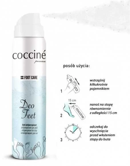 Pėdų dezodorantas ir antiperspirantas – Coccine Deo Feet, 100 ml
