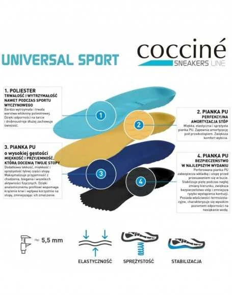 Profiluoti sportinių batų vidpadžiai – Coccine Universal Sport, 1 pora
