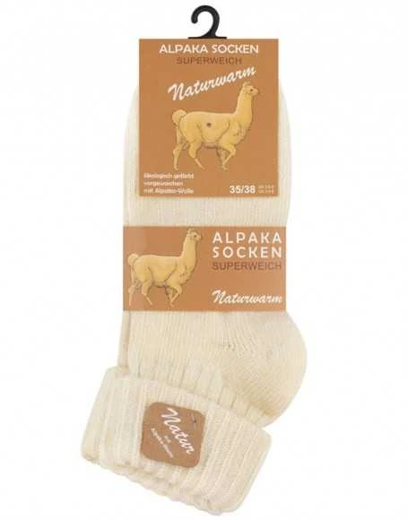 Žieminės moteriškos kojinės iš alpakų vilnos VCA Textil, 4 poros