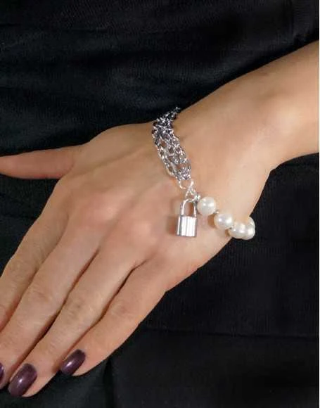 Handmade Natūralių perlų apyrankė