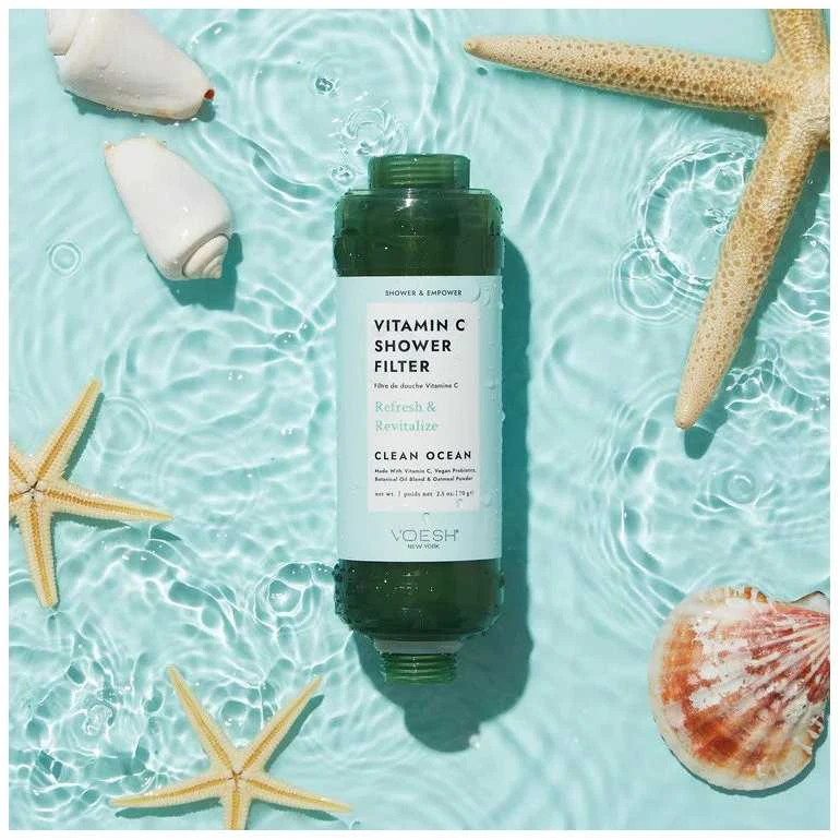 Dušo filtras Voesh su vitaminu C Clean Ocean, 70 g