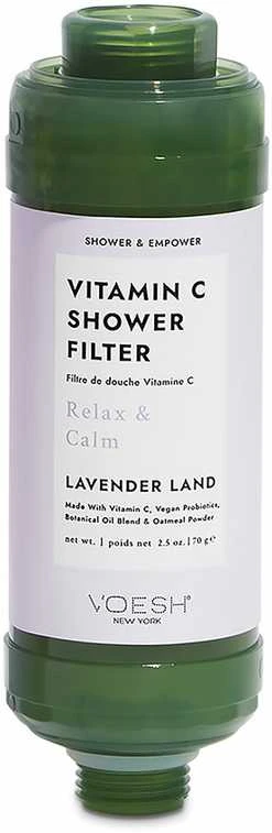 Dušo filtras Voesh su vitaminu C Lavender Land, 70 g