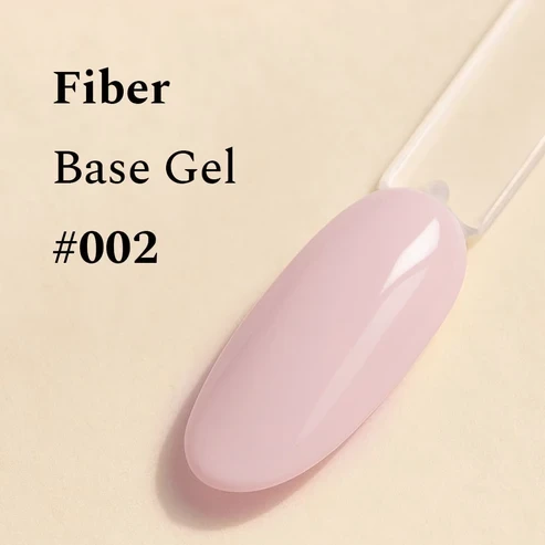 FEHU Bazinis gelis su pluoštu #02 sušalusi rožė, 30 ml | Fiber Base Gel Frozen Rožinė #02, 30 ml