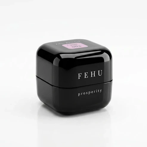 FEHU Bazinis gelis su pluoštu #02 sušalusi rožė, 30 ml | Fiber Base Gel Frozen Rožinė #02, 30 ml