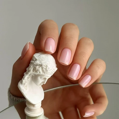 FEHU Bazinis gelis su pluoštu #02 sušalusi rožė, 30 ml | Fiber Base Gel Frozen Rožinė #02, 30 ml