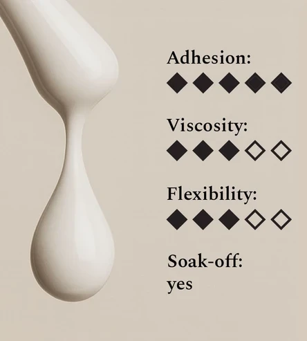 FEHU Bazinis gelis su pluoštu #06 pieno baltumo, 12 ml | Fiber Base Gel #06 Milky Baltas 12 ml