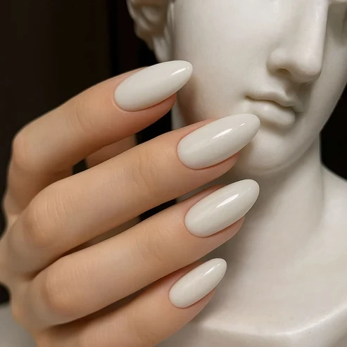 FEHU Bazinis gelis su pluoštu #06 pieno baltumo, 30 ml | Fiber Base Gel #06 Milky Baltas 30 ml