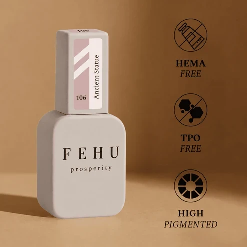 FEHU Gelinis lakas #106 Ancient Statue, 12 ml | Gel Polish #106 Ancient Statue, 12 ml