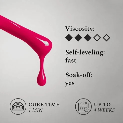 FEHU Gelinis lakas #215 Raspberry Bomb, 12 ml | Gel Polish #215 Raspberry Bomb, 12 ml