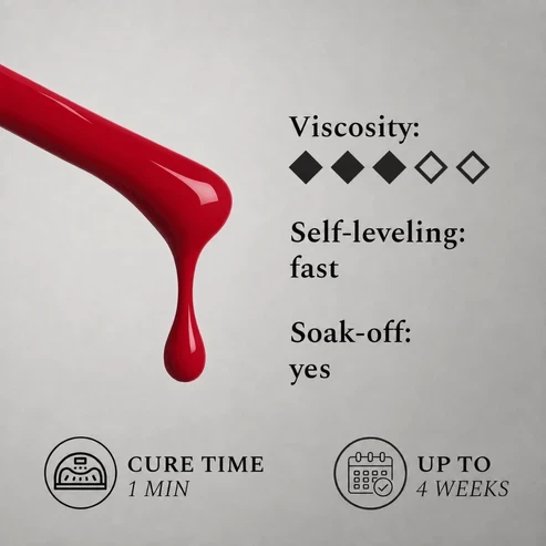 FEHU Gelinis lakas #313 A Study in Scarlet, 12 ml | Gel Polish #313 A Study in Scarlet, 12 ml