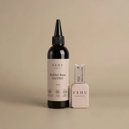 FEHU Kaučiukinė bazė PRO, 100 ml | Rubber Base Gel PRO, 100 ml