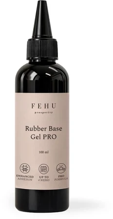 FEHU Kaučiukinė bazė PRO, 100 ml | Rubber Base Gel PRO, 100 ml