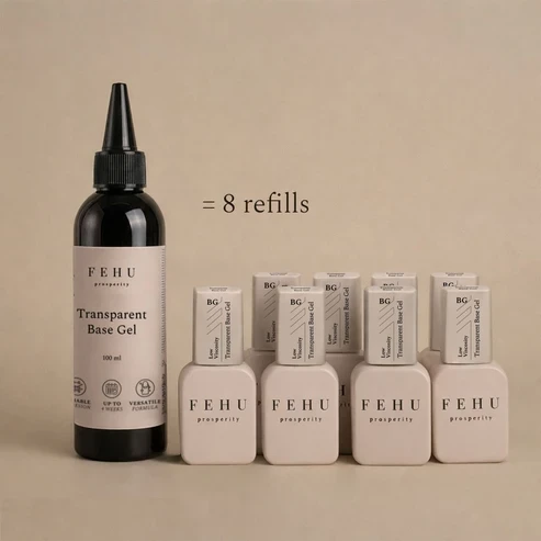 FEHU Skaidrus bazinis gelis, 100 ml | Transparent Base Gel, 100 ml