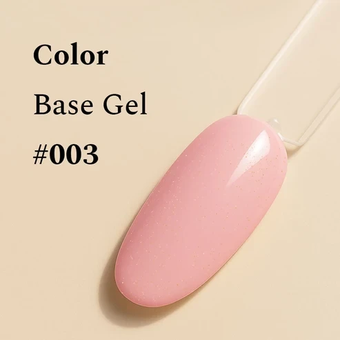 FEHU Spalvotas bazinis gelis #03 Sakura Flower, 12 ml | Color Base Gel Sakura Flower #03, 12 ml