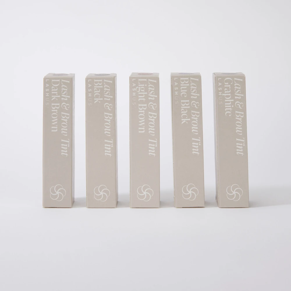 LASHUS blakstienų ir antakių dažai juodi (15 ml) | LASHUS Lash & Brow Tint Juodas (15ml)