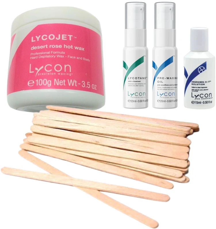 Lycon Kelioninis depiliacijos rinkinys DESERT ROSE | TRAVEL SET FOR DEPILATION DESERT ROSE