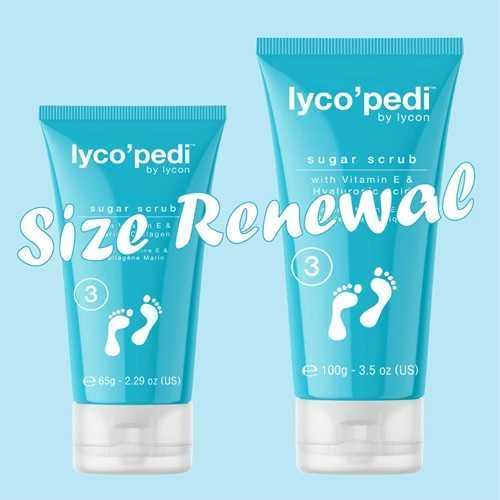 Lycon Lyco’pedi pėdų šveitiklis cukraus pagrindu 100 g | LYCO’PEDI SUGAR SCRUB 100 g
