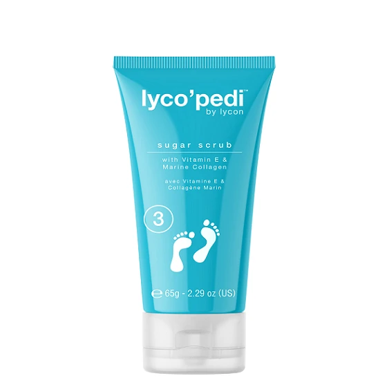 Lycon Lyco’pedi pėdų šveitiklis cukraus pagrindu 65 g + drėkinanti pėdų kaukė 50 ml | LYCO’PEDI SUGAR SCRUB 65 g + LYCO’PEDI HYDRATING MASK 50 ml