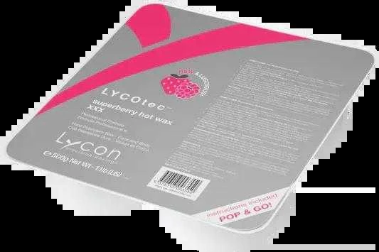 Lycon LYCOtec Superberry hibridinis karštasis vaškas 500g | LYCOtec Superberry Hybrid Hot Wax 500g