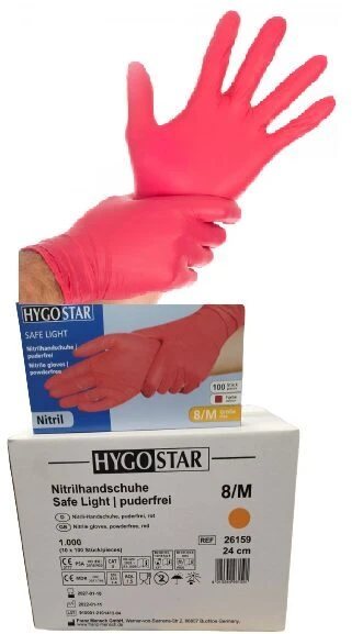 Lycon Nitrilinės pirštinės (S), rožinės | Nitrile gloves (S) pink, Hygostar