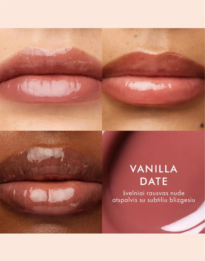 MOROCCANOIL maitinantis lūpų balzamas - Vanilės datulė, 15g | Vanilla Date Lūpų balzamas, 15g