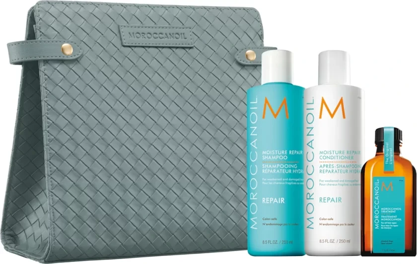 MOROCCANOIL Plaukus atstatantis rinkinys (+ DOVANA) | Repair Set