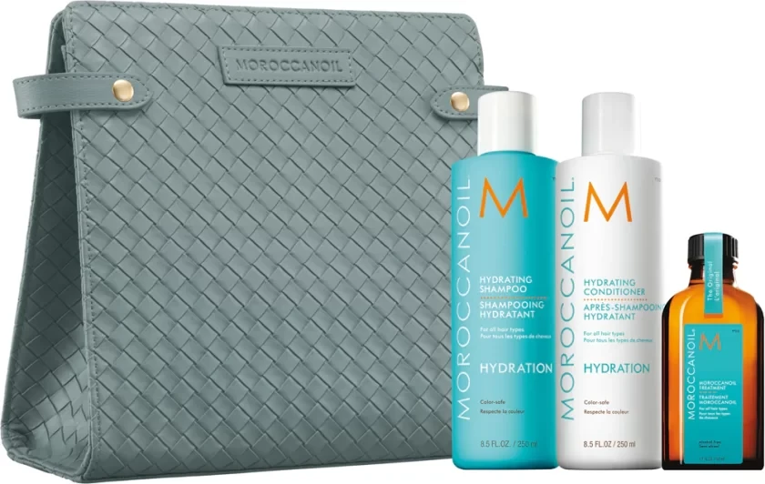 MOROCCANOIL Plaukus drėkinantis rinkinys (+ DOVANA) | Hydration Set