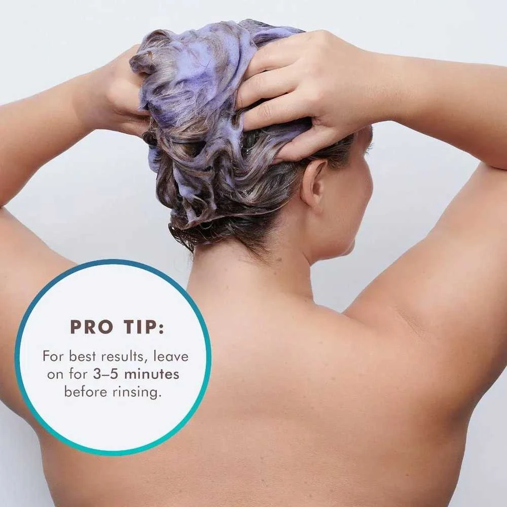 Moroccanoil Color Care Skirtas šviesiems plaukams Perfecting Violetinė Šampūnas šampūnas, 70 ml