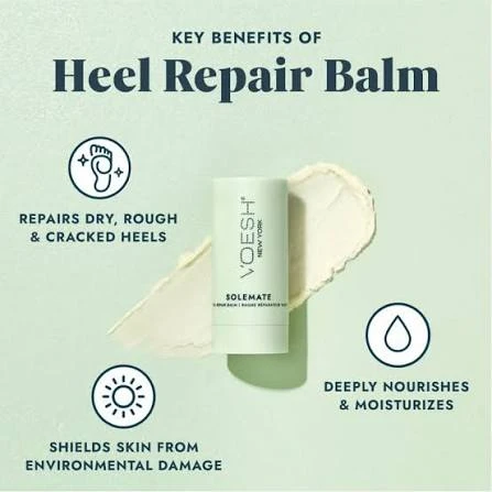 Voesh SoleMate Mint balzamas kulnams , 22 ml | VOESH Repair Balm Mint, 22 ml