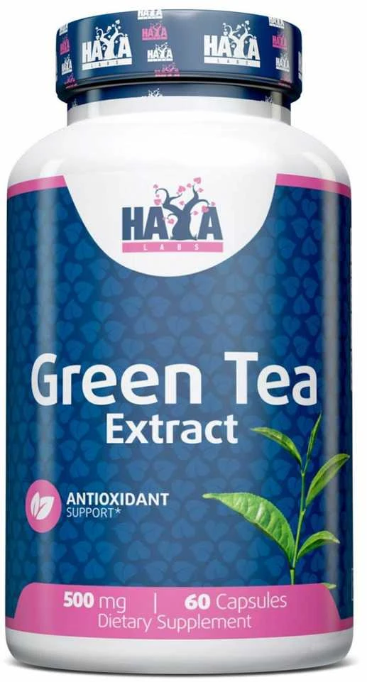 Haya Labs Žalias tea Extract 60 kaps.